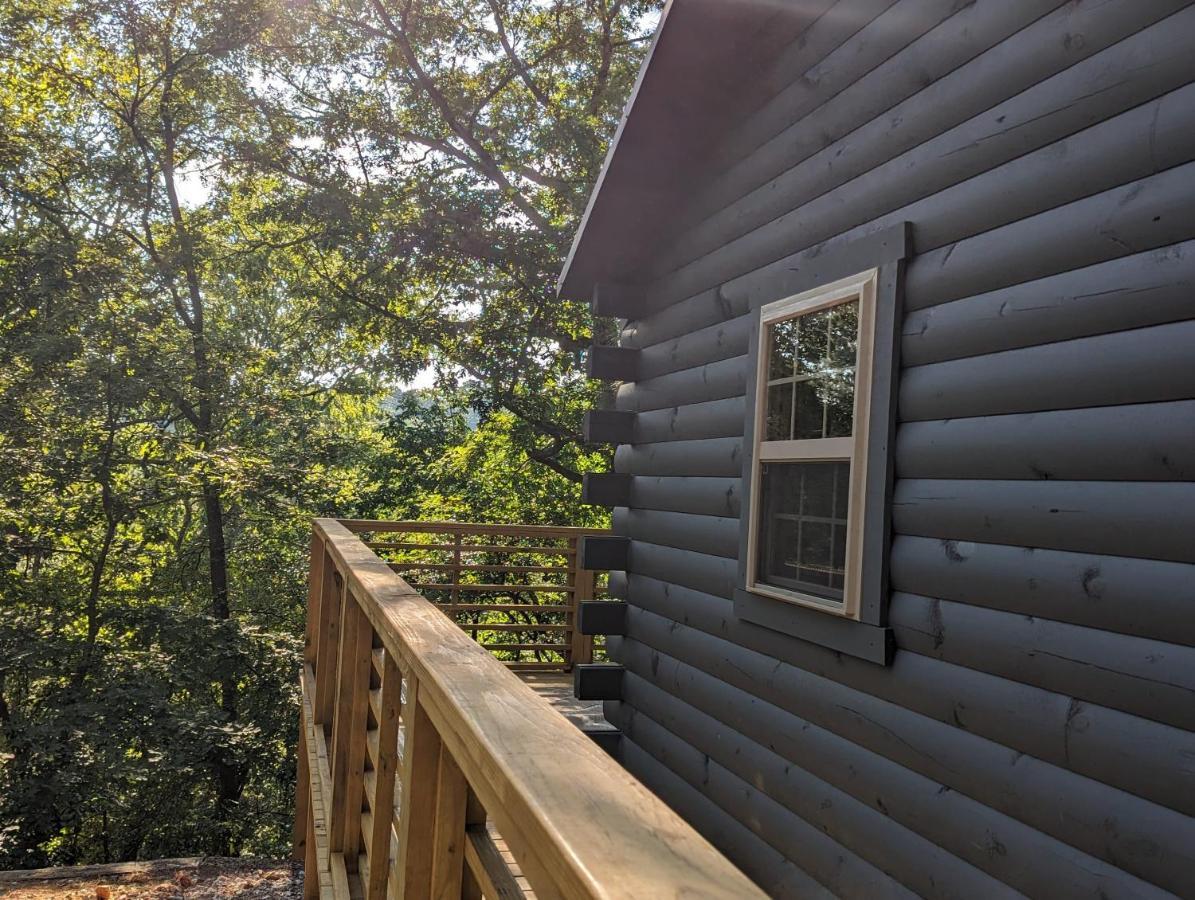 Cabin #6 With Hot Tub Deck And Sunset View At Loblolly Pines Eureka Springs Exteriör bild